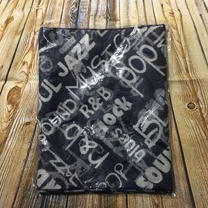 🍁 Blue Jazz R&B Rock Cashmere Feel Scarf